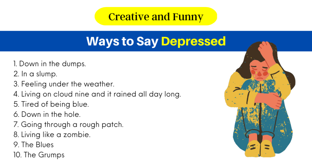 Ways to Say Depressed