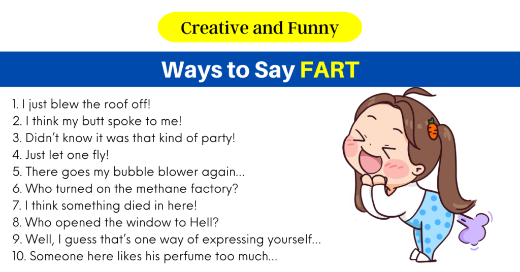 Ways to Say FART