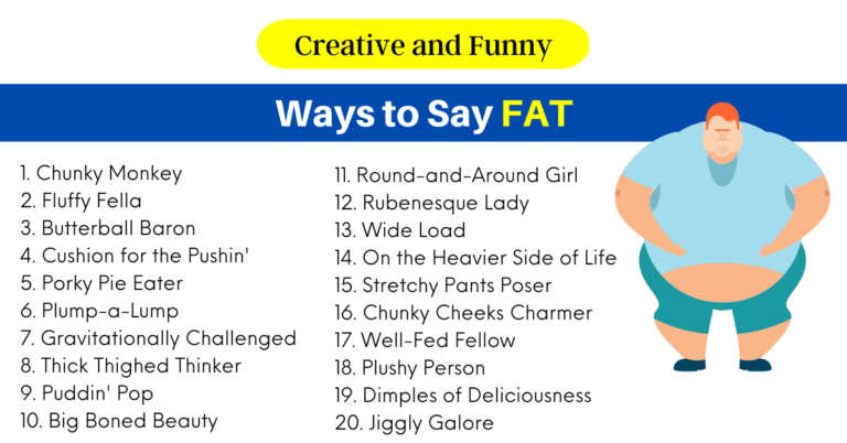 Ways To Say FAT 768x402 