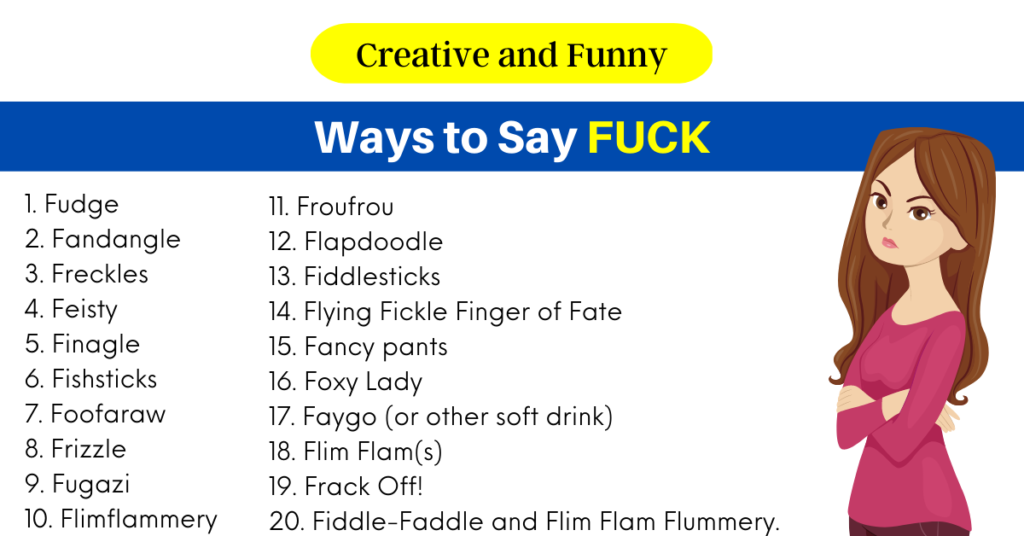 Ways to Say FUCK