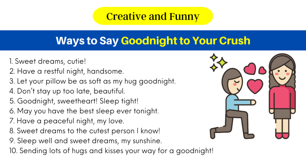 160-creative-funny-ways-to-say-goodnight-to-your-crush-2024