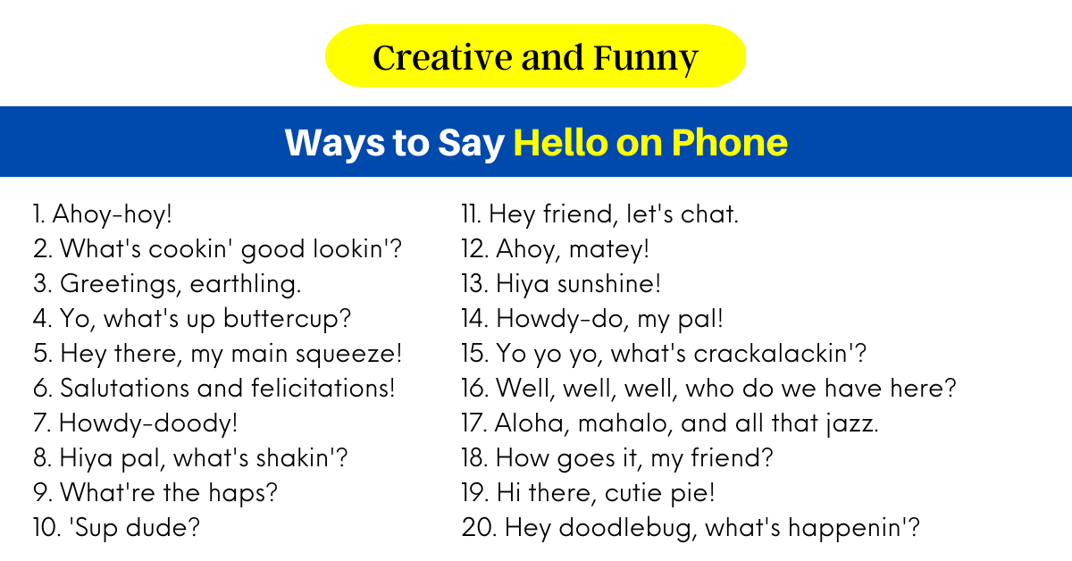 120-creative-and-funny-ways-to-say-hello-on-the-phone-2024