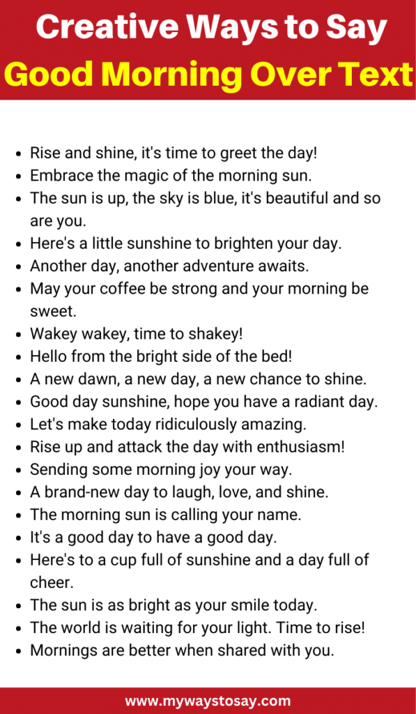 300-creative-funny-ways-to-say-good-morning-over-text-2024